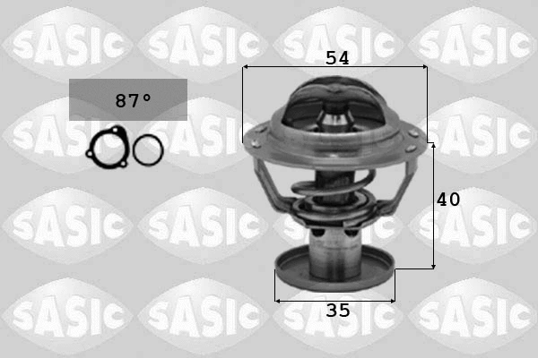 Thermostat, coolant (3306028)
