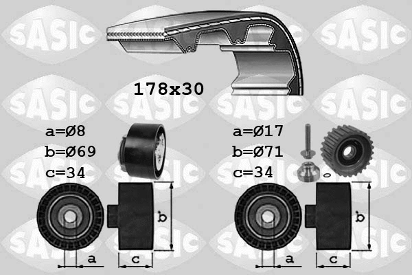Timing Belt Kit (1756022)