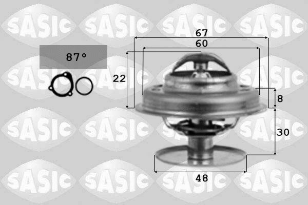 Thermostat, coolant (4000356)