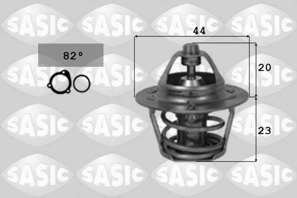 Thermostat, coolant (3306013)