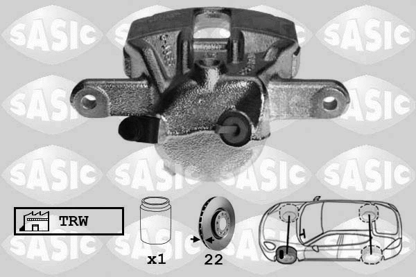 Brake Caliper (6504010)