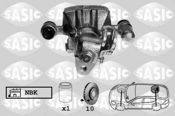 Brake Caliper (SCA6157)