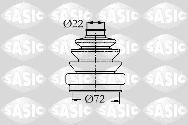 Bellow Kit, drive shaft (9004640)