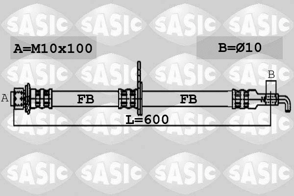 Brake Hose (6606055)