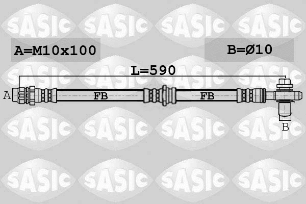 Brake Hose (6606254)