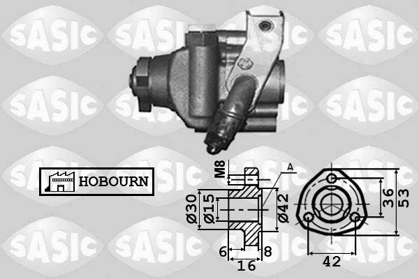 Hydraulic Pump, steering (7076037)