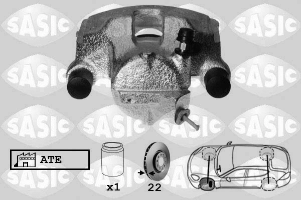 Brake Caliper (SCA6076)