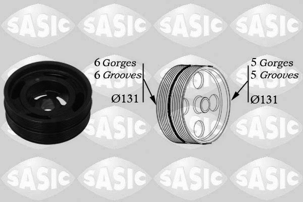 Belt Pulley, crankshaft (2156042)