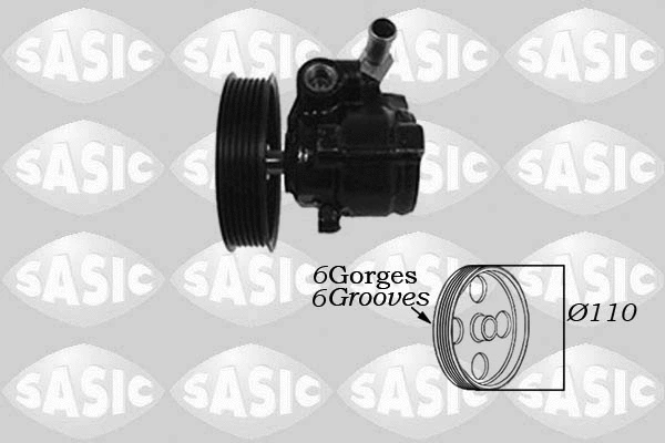 Hydraulic Pump, steering (7076060)