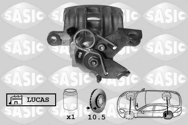 Brake Caliper (6506002)