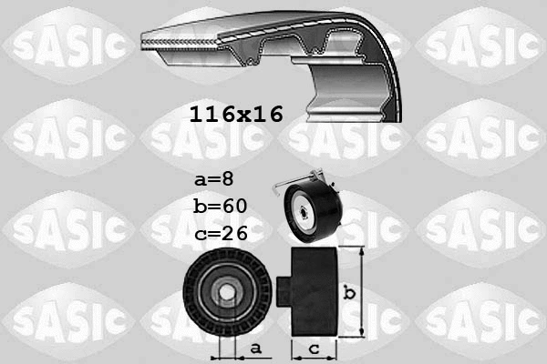 Timing Belt Kit (1756089)