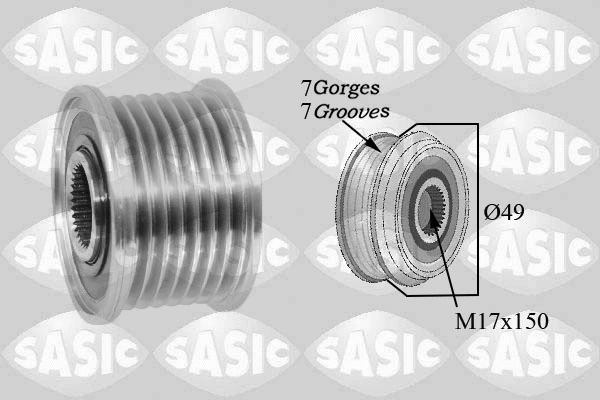 Alternator Freewheel Clutch (1676028)