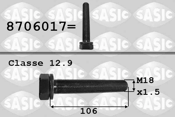Pulley Bolt (8706017)