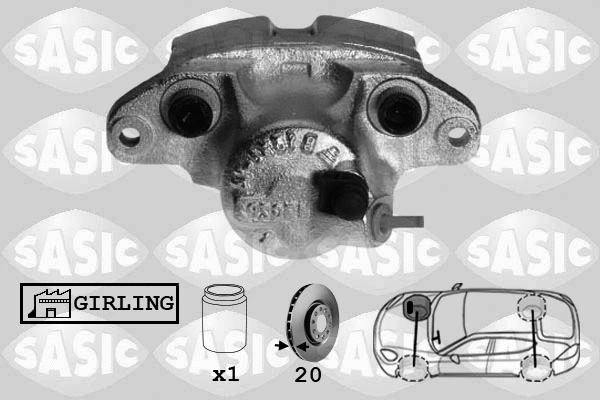 Brake Caliper (SCA4021)