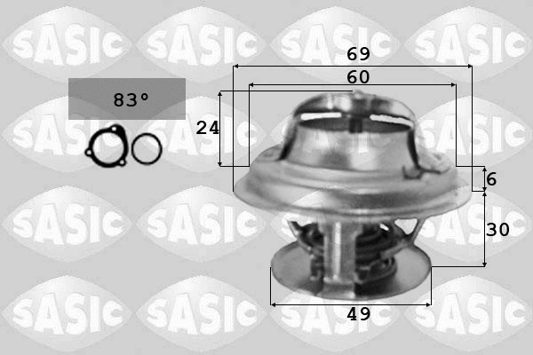 Thermostat, coolant (3371341)