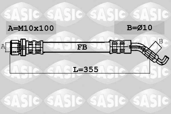 Brake Hose (6606172)