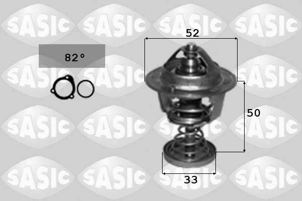 Thermostat, coolant (3300007)