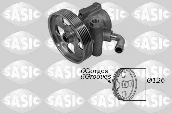 Hydraulic Pump, steering (7070059)