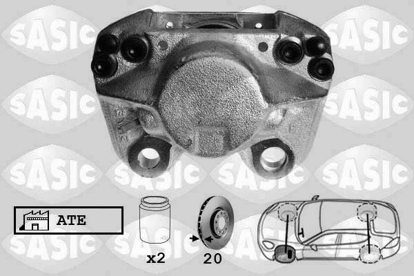 Brake Caliper (SCA6256)