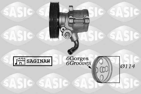 Hydraulic Pump, steering (7070014)