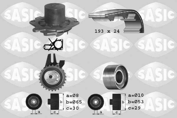Water Pump & Timing Belt Kit (3906005)