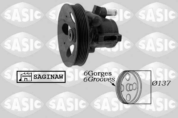 Hydraulic Pump, steering (7076033)