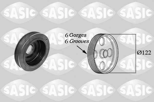Belt Pulley, crankshaft (2154025)
