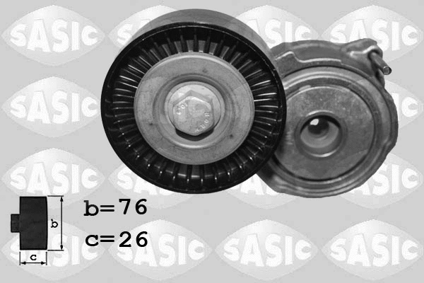 Belt Tensioner, V-ribbed belt (1626197)