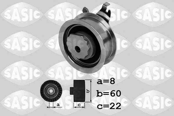 Tensioner Pulley, timing belt (1706105)