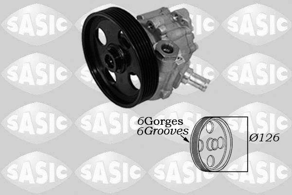 Hydraulic Pump, steering (7070058)