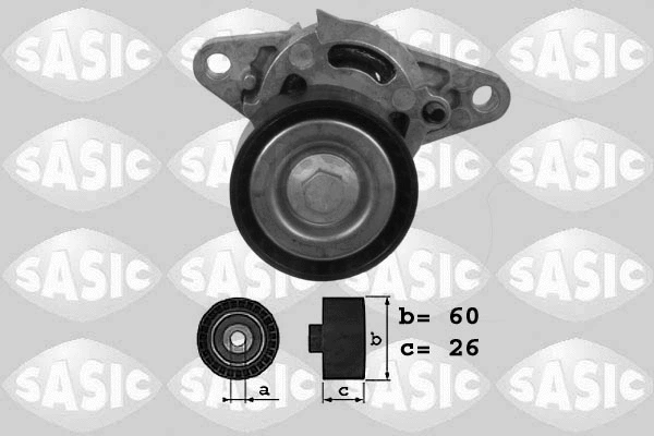 Belt Tensioner, V-ribbed belt (1624013)