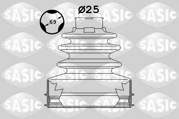 Bellow Kit, drive shaft (1906088)