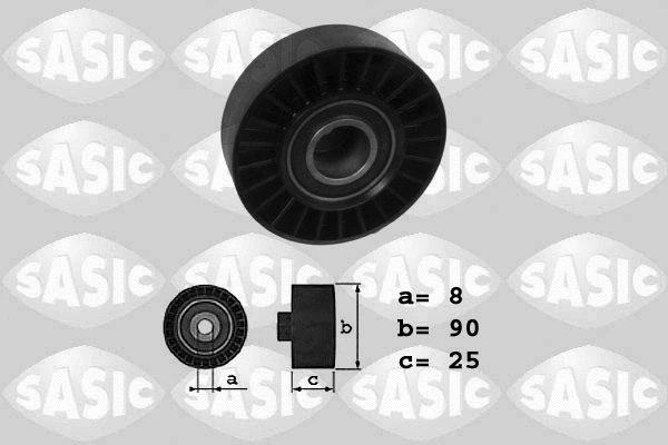 Deflection/Guide Pulley, V-ribbed belt (1626171)