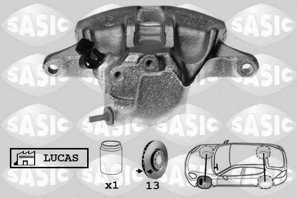 Brake Caliper (SCA6164)