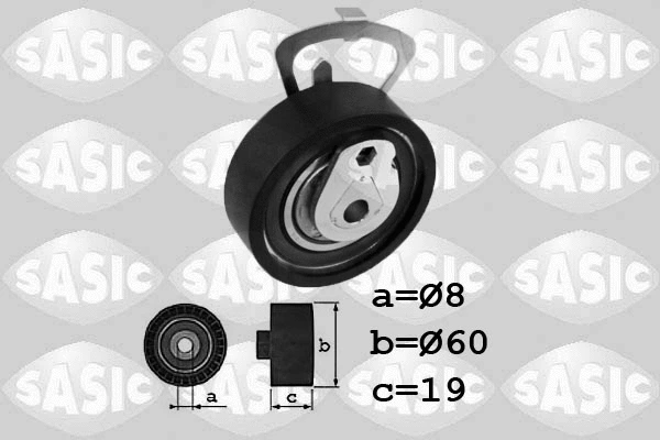 Tensioner Pulley, timing belt (1706058)