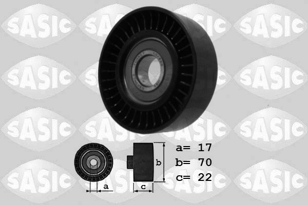 Deflection/Guide Pulley, V-ribbed belt (1626132)
