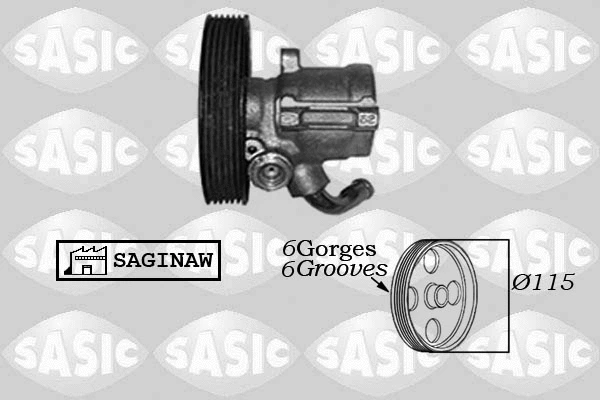 Hydraulic Pump, steering (7070005)