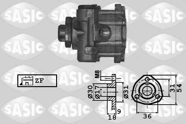 Hydraulic Pump, steering (7076031)