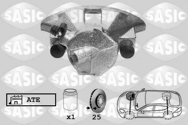 Brake Caliper (SCA6185)