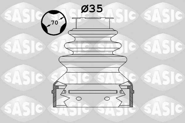 Bellow Kit, drive shaft (1900025)