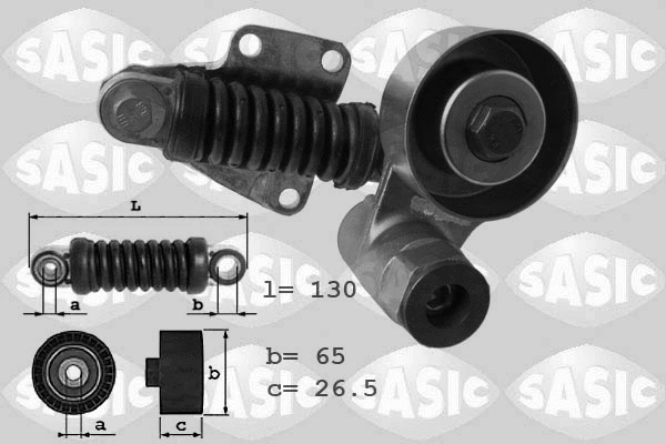 Belt Tensioner, V-ribbed belt (1626127)