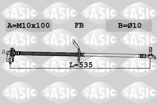 Brake Hose (6606251)