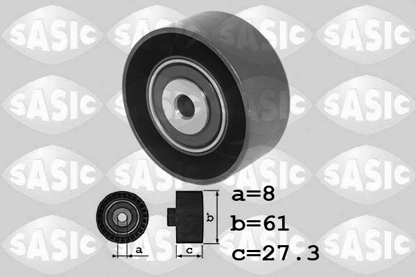 Deflection/Guide Pulley, timing belt (1706103)