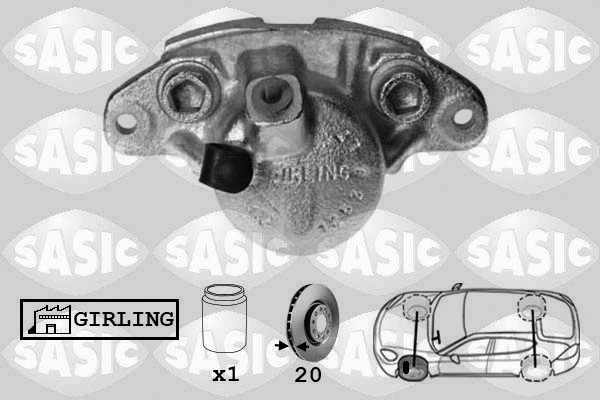 Brake Caliper (SCA4004)