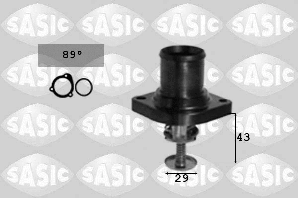 Thermostat, coolant (3381A01)
