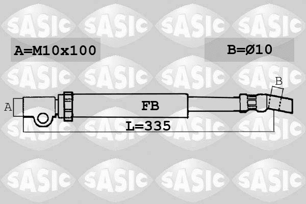 Brake Hose (SBH6365)