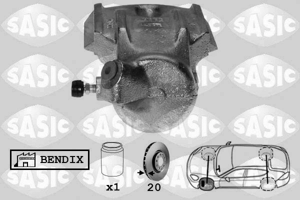 Brake Caliper (SCA6068)