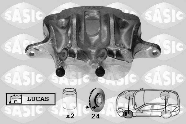 Brake Caliper (SCA0070)