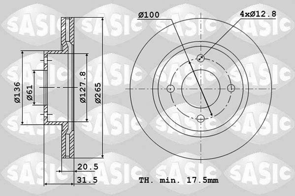 Brake Disc (4004265J)