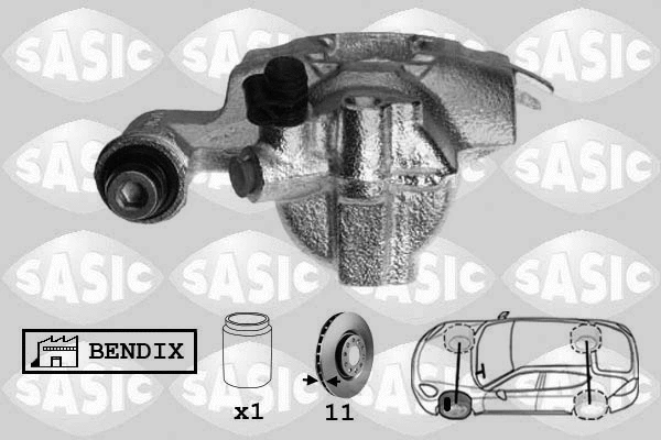 Brake Caliper (SCA6172)